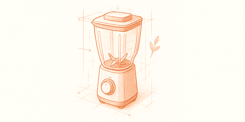 Illustratie blender