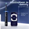 Zwarte en roze handvat
