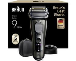 Braun Series 9 PRO+ Elektrisch Scheerapparaat - Pro SensoAdapt - Oplaadstandaard - 9615S - Grafiet
