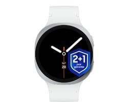 Samsung Galaxy Watch8 - smartwatch - 40mm - Zilverkleurig + 1 jaar extra garantie
