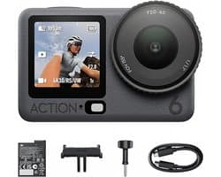 DJI Osmo Action 6 Standard Combo - 8K Waterdichte Actiecamera