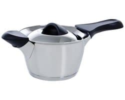 Q-linair Classic steelpan 16 cm met deksel