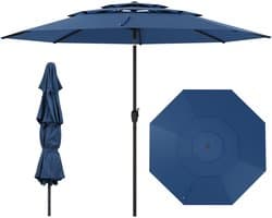 COSTWAY Parasol, windbestendig