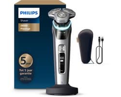 Philips Shaver i9000 Prestige Elektrisch Scheerapparaat Voor Mannen - Zilver - XP9204/10