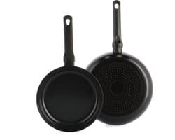 Enjoy koekenpannenset Black 2-delig