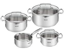 Combi Deal: Sky 3-delige Pannenset + Connect Contactgrill