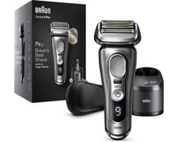 Braun Series 9 Pro 9465cc - Elektrisch Scheerapparaat Mannen - met Reinigingsstation - Wet & Dry scheerapparaten