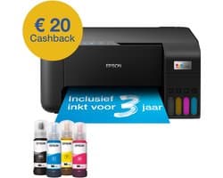 Epson EcoTank ET-2860 - All-in-One Inkttank Printer- Zwart