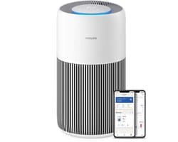 Philips PureProtect 2200 Series - Luchtreiniger - CADR 420m3/u - Ruimtes tot 109m2 - 3 Laags HEPA Filtratie - Air+ App - Ultrastil - Nachtlampje - Wit - AC2220/10