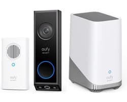 SoloCam S340 (2 pak) + Video Doorbell E340 + HomeBase S380 bundle