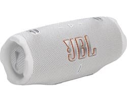 JBL Charge 6 - Draadloze Bluetooth Speaker met Afneembare Draagriem - Portable Muziek Box - 28 uur - Waterdicht - IP68 - Wit