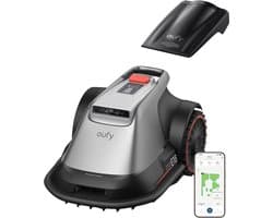 eufy Robotgrasmaaier E18 met eufy laadstation-combinatie voor robotmaaier