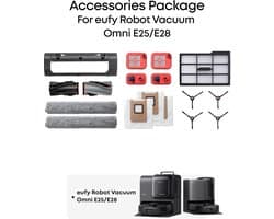 eufy Robotstofzuiger Omni E25 + eufy Accessories Package
