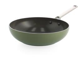 Sublime wok Olive Green 28 cm