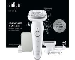 Braun Silk·épil 9 - Epilator met Ladyshave opzetstuk