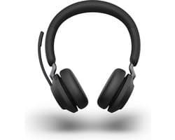 Jabra Evolve2 65 MS Stereo - Bluetooth Headset - op oor - draadloos - USB - noise isolating - bluetooth 5.0