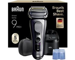Braun Series 9 PRO+ Elektrisch Scheerapparaat - Pro SensoAdapt - SmartCare Center - 9667CC, Zilver