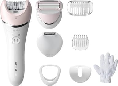 Philips Series 8000 BRE721/00 Wet & Dry Epilator